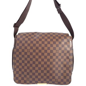 Louis Vuitton Damier Ebene Brown Bastille Shoulder Bag